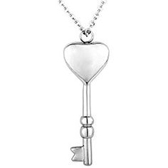 HooAMI Memorial Jewelry Cylinder Cremation Urn Necklace Crystal Queen Crown Keychain Key Ring