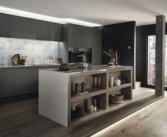 66 Best Grey Kitchens Images In 2018 Interiors Kitchen Dining Clerkenwell Gloss Slate Grey A Frontal Perfect For Modern And Design