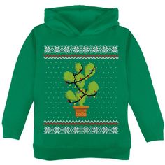 Old Glory Cactus Desert Feliz Navidad Ugly Christmas Sweater Mens Sweatshirt
