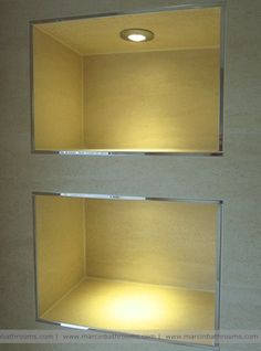 Bathroom Lighting Advice contemporary cloakroom / powder room great to find recessed niches Bathroom Lighting Advice contemporary cloakroom / powder room great to find recessed niches
