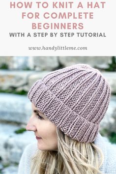 MediumLarge Ribbed Crochet Hat in Variegated Orange Pink and Green Acrylic Yarn Crocheted Beanie Hat for Women