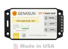 Photovoltaic Solar Kit panel 10W 12V controller 5A Battery 7Ah RV motorhome ligh