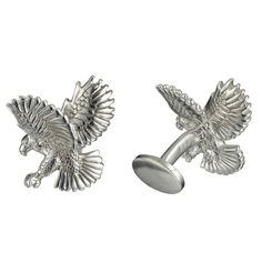 Patriotic American Heroes US Navy Cufflinks Sterling Silver