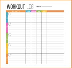 printable exercise log free printable workout logs workout routine log