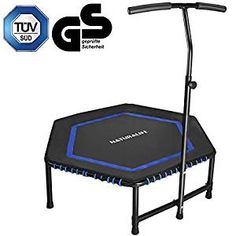 40/" Trampolin mit Haltestange Jumper Sport verstellbaren Fitness Training