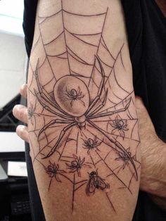 3d wonderful thigh neck spider webs tattoo design 3d wonderful thigh neck spider webs tattoo design