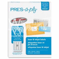 pres a ply 30600 laser labels for use in pres a ply