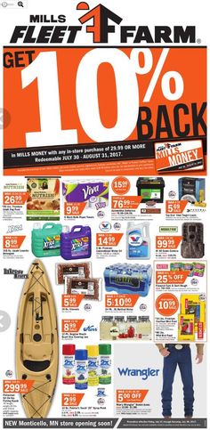 mills fleet farm weekly ad jan 12 19 2018 http www mills fleet farm sale flyer