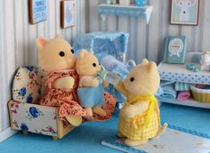 Sylvanian Families furniture Sweet bed set 502 JAPAN