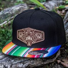 Mexico Aguila Silver 3D el Chapo Silver en la Visera 4 Logos hat Black Snapback