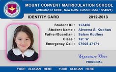 9 best art images card templates embroidery patterns id card school id card format pdf