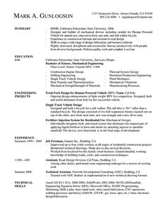 product engineer resume