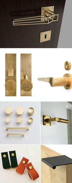 A Retractable Recessed Furniture Zinc Alloy Handle Japanese Style Kitchen Cabinet Drawer Cabinet Finger Pull The Cover Door Knobs Type Design 2Set
