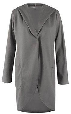 YUNY Womens Slim Lapel Zipper Stylish Mini Solid Long-Sleeve Jacket Overcoat Black M