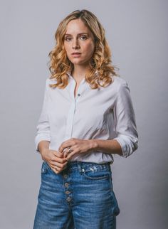 Blue Trousers Sophie Rundle Life Size Cutout Blue Trousers Sophie Rundle Life Size Cutout