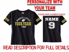 personalized kids jersey