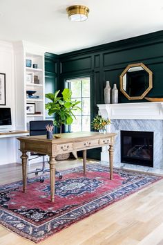 52 Best Interiors Dark Green Walls Images Living The Black Green Wall Color Is Salamander 2050 10 By Benjamin Moore Studio