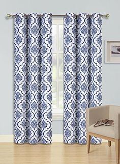 navy abby sheer voile curtain panel - set of twochic home navy abby sheer voile curtain panel - set of twochic home