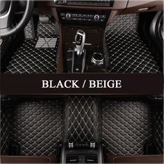 Nylon Carpet Coverking Custom Fit Front Floor Mats for Select GMC Sierra Models Black