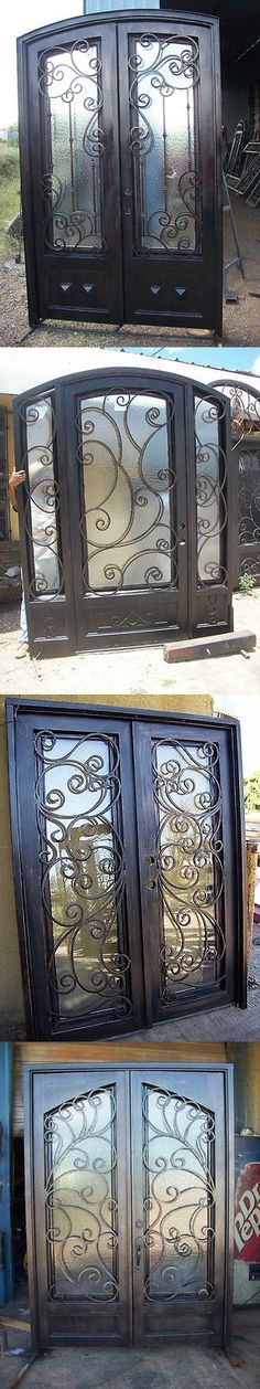 doors 85892 wrought iron door doors w iron works oper able glass able iron works