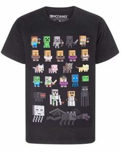 Minecraft T-Shirt Pack of 2Boys Minecraft TopsKids Minecraft Tees