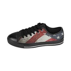 INTERESTPRINT Skulls and Toxic Signs Aquila Canvas Shoes for Big Kids Green