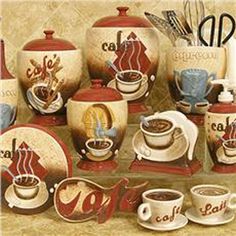 Coffee Theme Kitchen Curtains Themed Decor Ideas Coffee House Themed Kitchen Decor
