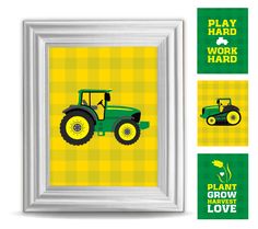 Baby Boy John Deere Theme Nursery Rooms Pinterest Https Www Facebook Vanessaheimdesign Green Tractor Decor