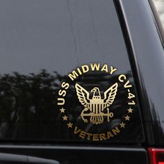 Navy Retired Circle Flag Decal Bumper Sticker