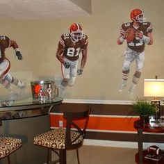 My Husbands Cleveland Browns Man Cave Pinterest Men Cleveland Bat Photos Brown Design Pictures Remodel Decor And Ideas