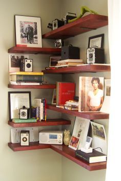 44 Best Shelf Decorating Ideas Images On Pinterest In 2018 Corner Shelves