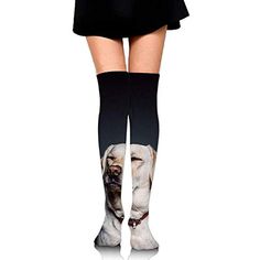 Giapponese Blue /& White Stripes KAWAII Ginocchio Calze Mid Calzini Calze Ragazza cartoni animati