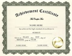 free printable award certificate borders award certificate free certificate of completion template