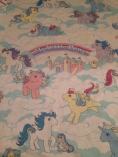 vintage handmade mcdonalds fabric material retro baby or lap quilt retro sheet set