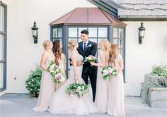 35 Best The Summit House Wedding Images On Pinterest In 2018 Bride And Groom With Bridesmaids At Summit House Southern California Wedding Elopement Photographer