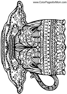 Coffee Coloring Page 38