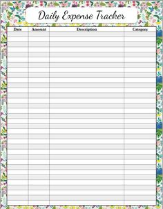 free expenses tracker