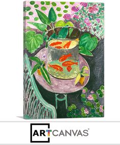 ARTCANVAS Spanish Still Life 1910 Canvas Art Print by Henri Matisse