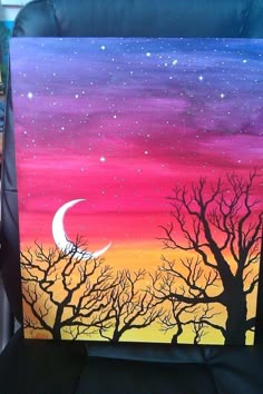 110 easy acrylic painting
