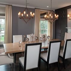 23 Best Two Chandeliers One Table Images Dining Room