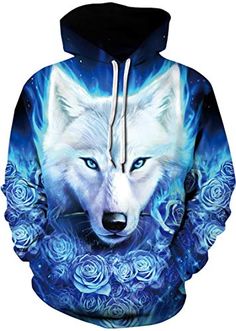 Hommes/Femmes GALAXY Chat Loup 3D Imprimer Hoodie Sweat-shirt Pull-over Pull Veste Manteau Hommes/Femmes GALAXY Chat Loup 3D Imprimer Hoodie Sweat-shirt Pull-over Pull Veste Manteau