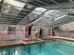 52 Residential Retractable Pool Enclosure Ideas In 2021 Pool Enclosures Pool Enclosure
