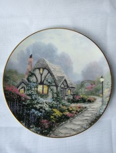 35 best thomas kinkade plates images on pinterest the collector thomas kinkade christmas plates