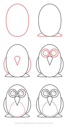 How To Draw A Penguin How To Draw A Penguin