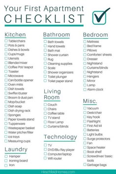 169 Best Apartment Images In 2019 A Need List Of Eveything You For An Apartment New Checklist