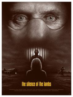 61 x 91 cm Nostalgia Store Poster Anthony Hopkins In The Silence of The Lambs