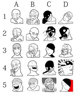 blushing text face
