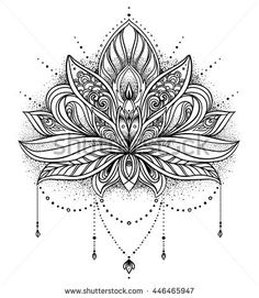 lotus flower mandala design more