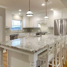 Light Granite River White Kitchen Island Countertop Kitchen Islands With Granite Tops Foter