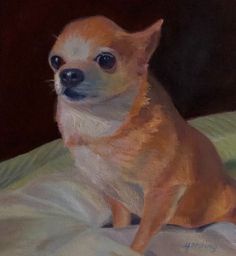 12x16 Golden Retriever Signed Dog Art PRINT of Original Painting by VERN